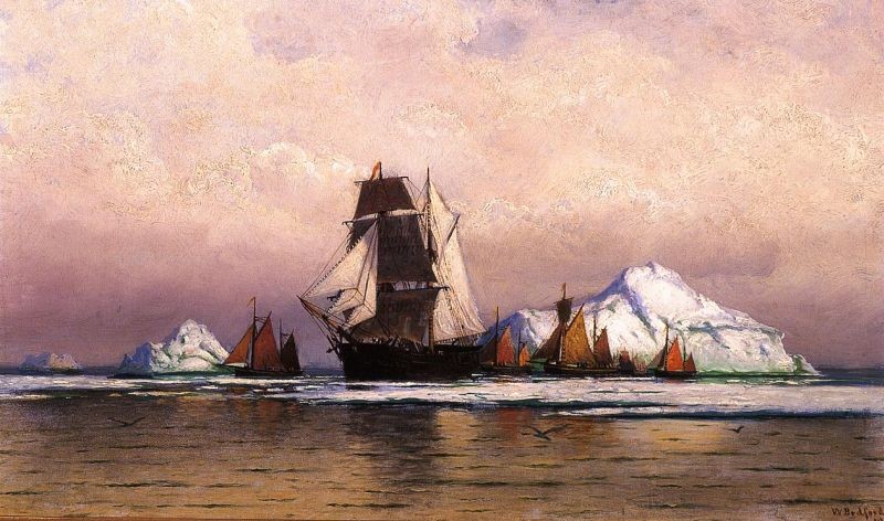 William Bradford Fishing Fleet off Labrador